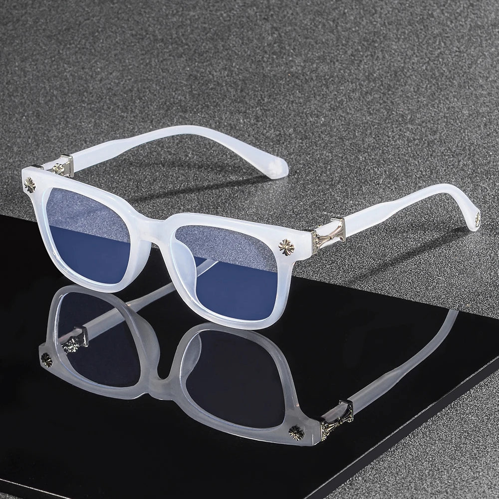 CRIXALIS Vintage Anti-Blue Light Computer Glasses for Digital Eye Strain Relief