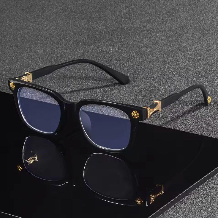 Vintage Chrome Glasses