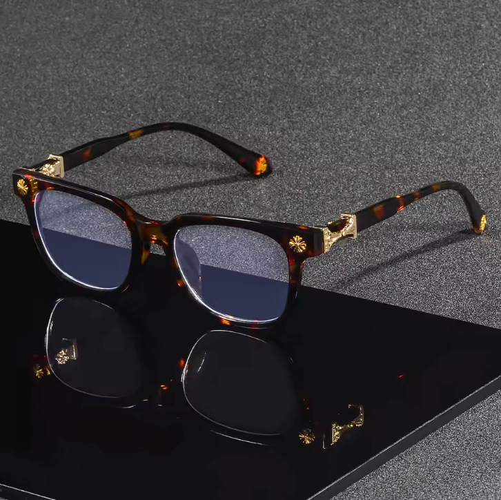 Vintage Chrome Glasses