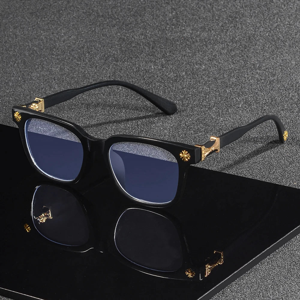 CRIXALIS Vintage Anti-Blue Light Computer Glasses for Digital Eye Strain Relief