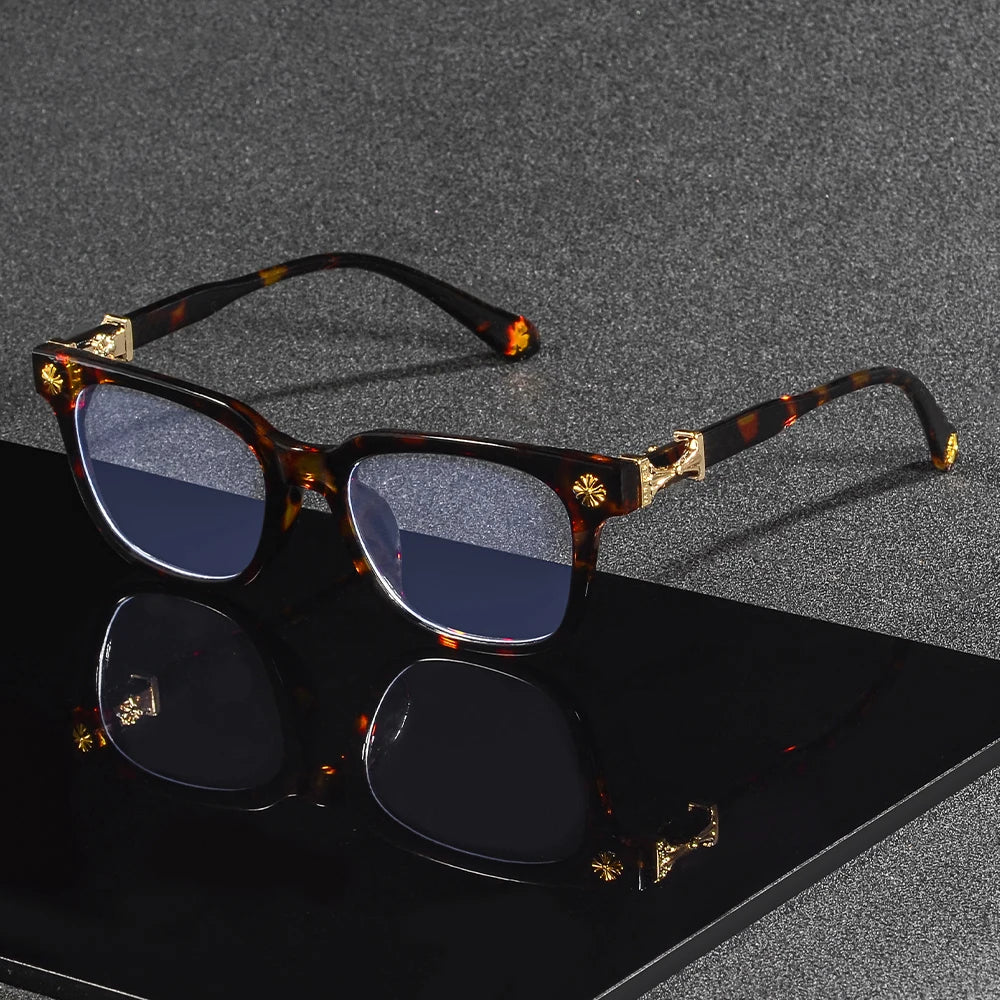 CRIXALIS Vintage Anti-Blue Light Computer Glasses for Digital Eye Strain Relief